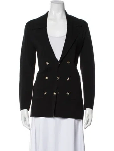Pre-owned Sandro Blazer W/ Tags In Black