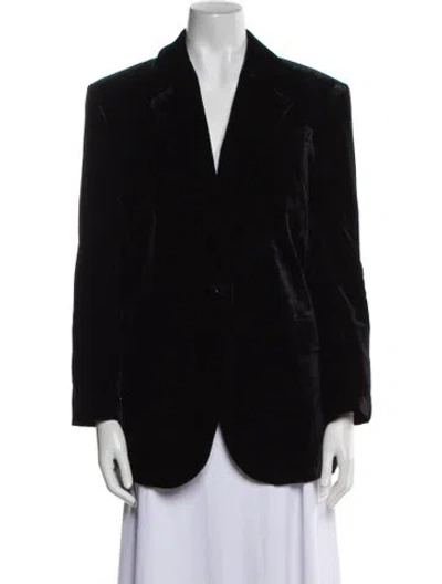 Pre-owned Sandro Blazer W/ Tags In Black
