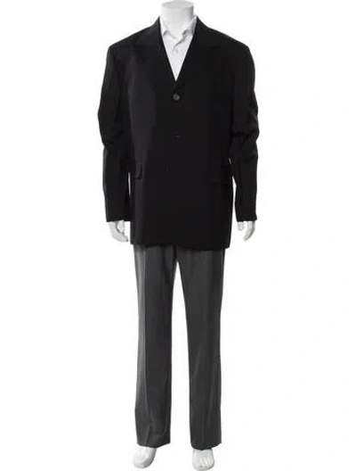 Pre-owned Sandro Blazer W/ Tags In Black