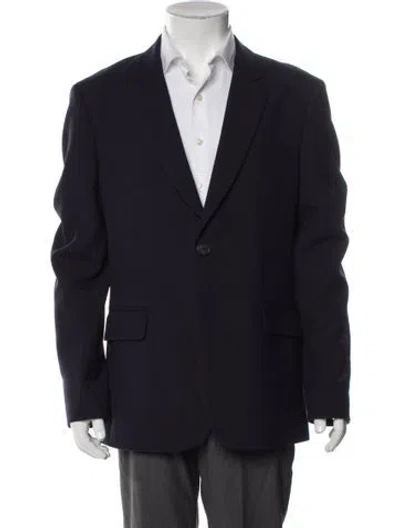 Pre-owned Sandro Blazer W/ Tags In Blue