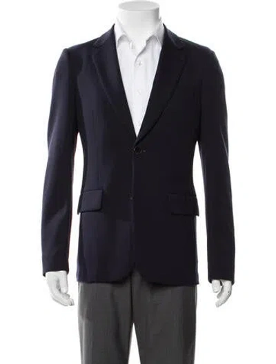 Pre-owned Sandro Blazer W/ Tags In Blue
