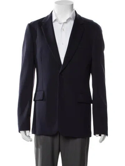 Pre-owned Sandro Blazer W/ Tags In Blue