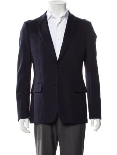 Pre-owned Sandro Blazer W/ Tags In Blue