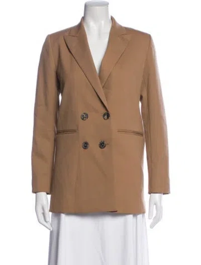Pre-owned Sandro Blazer W/ Tags In Brown