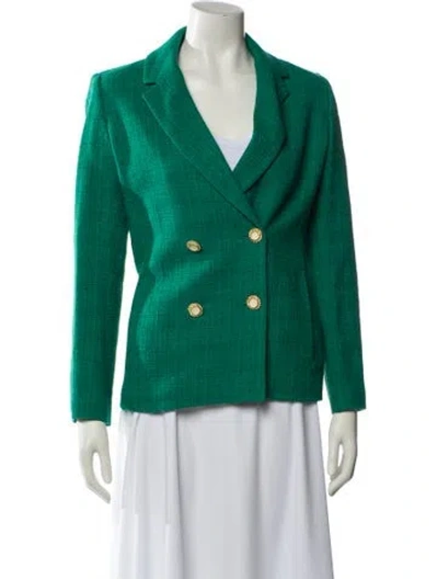 Pre-owned Sandro Blazer W/ Tags In Green