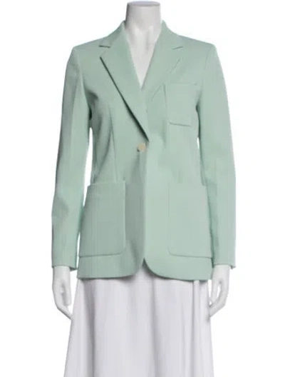 Pre-owned Sandro Blazer W/ Tags In Green