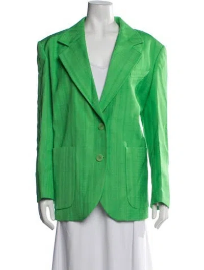 Pre-owned Sandro Blazer W/ Tags In Green