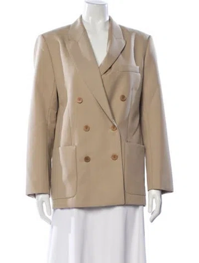Pre-owned Sandro Blazer W/ Tags In Neutral
