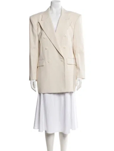 Pre-owned Sandro Blazer W/ Tags In Neutral