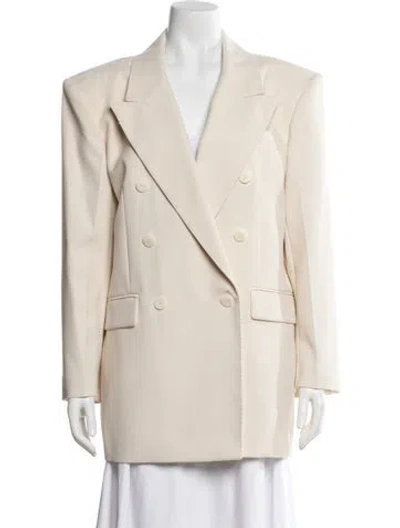 Pre-owned Sandro Blazer W/ Tags In Neutral