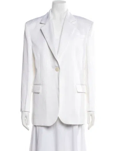 Pre-owned Sandro Blazer W/ Tags In White