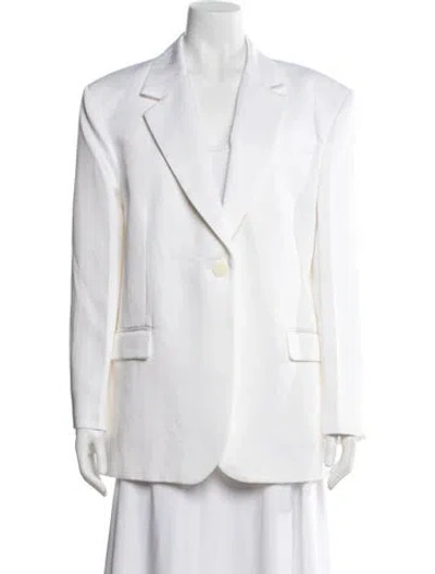 Pre-owned Sandro Blazer W/ Tags In White