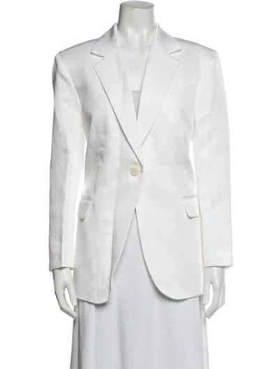 Pre-owned Sandro Blazer W/ Tags In White