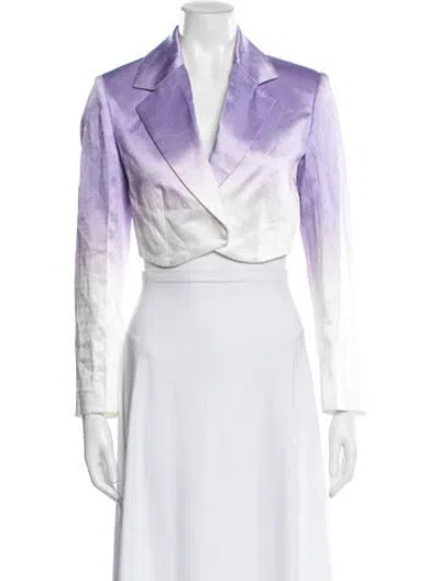 Pre-owned Sandro Blazer In White