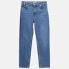 Sandro Blue Denim Skinny Jeans In Blue