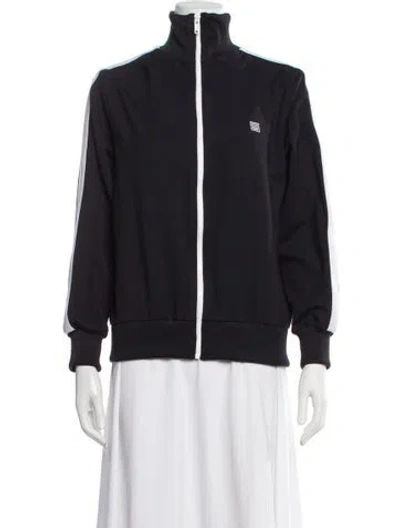 Pre-owned Sandro Bomber Jacket In Black
