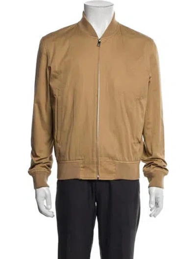 Pre-owned Sandro Bomber Jacket In Brown