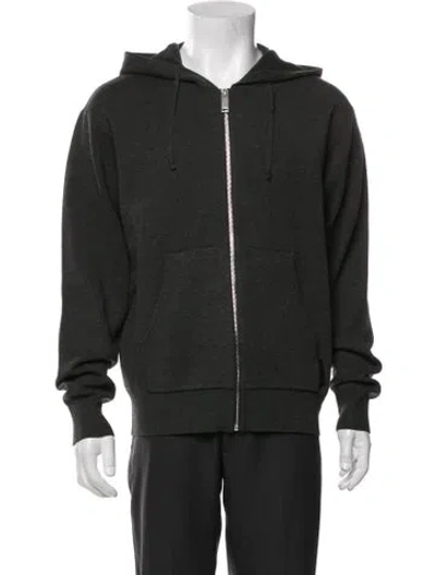 Pre-owned Sandro Bomber Jacket In Green