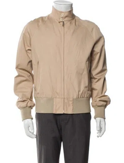 Pre-owned Sandro Bomber Jacket In Neutral