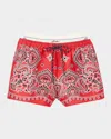 Sandro Bandana-print Shorts In Red / White