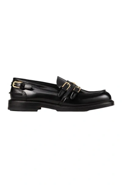 SANDRO SANDRO BUCKLE LOAFERS