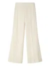 Sandro Button Palazzo Pants In Neutral