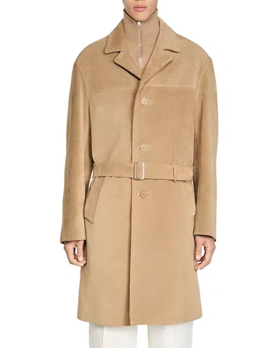 SANDRO CALVIN TRENCH COAT
