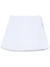 Sandro Candy-striped Mini Skirt In Blue