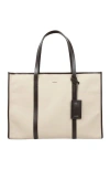 Sandro Canvas Shopping Bag