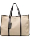 Sandro Canvas Tote Bag