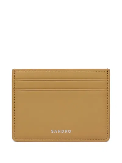 Sandro Cardholder Wallet In Brown