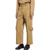 Sandro Haytham High Rise Cargo Pants In Olive Green