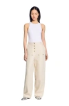 Sandro Carpenter Jeans In Oats