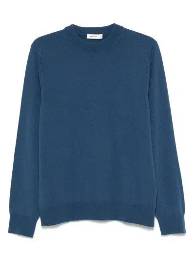 Sandro Cashmere Sweater In Blue