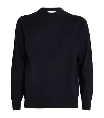 Sandro Cashmere Sweater In Blue