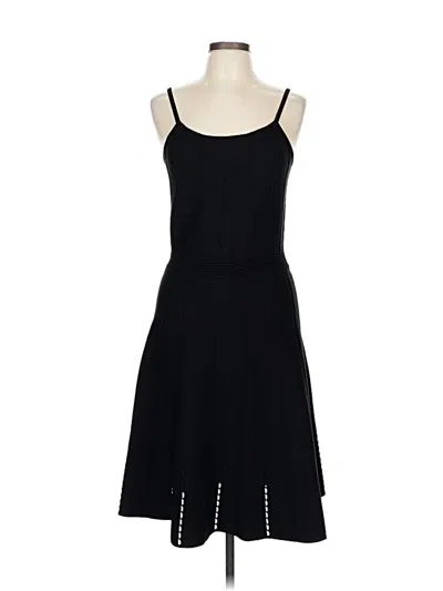 Pre-owned Sandro Casual Dress In Black