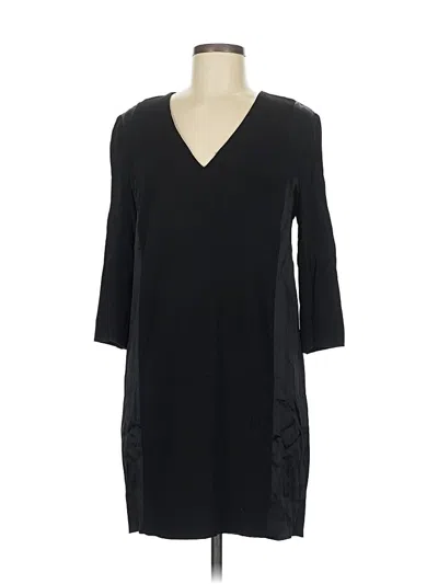 Pre-owned Sandro Casual Dress In Black