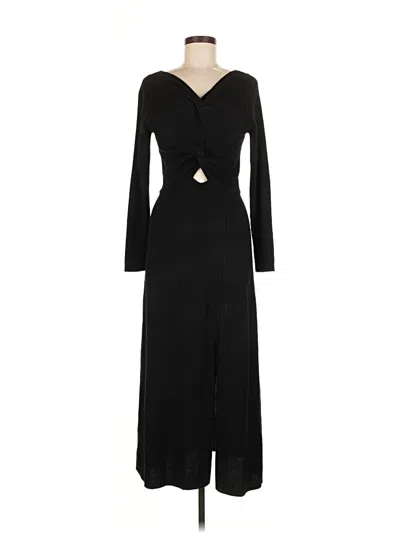 Pre-owned Sandro Casual Dress In Black