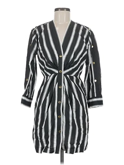 Pre-owned Sandro Casual Dress In Black