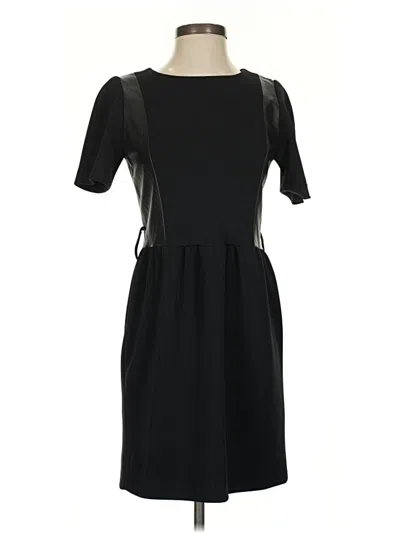 Pre-owned Sandro Casual Dress In Black