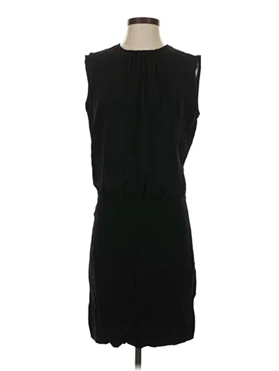 Pre-owned Sandro Casual Dress In Black