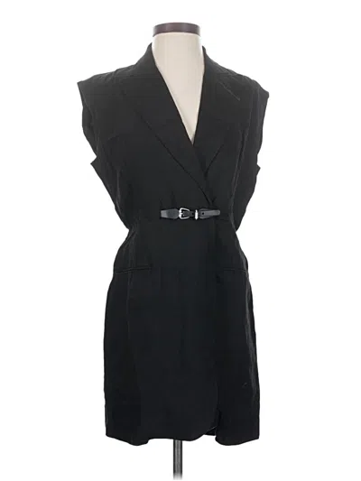 Pre-owned Sandro Casual Dress In Black