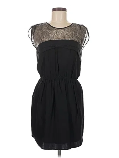 Pre-owned Sandro Casual Dress In Black
