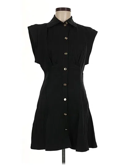 Pre-owned Sandro Casual Dress In Black