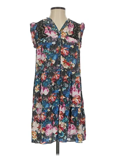 Pre-owned Sandro Casual Dress In Blue