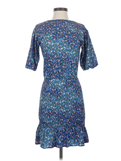 Pre-owned Sandro Casual Dress In Blue