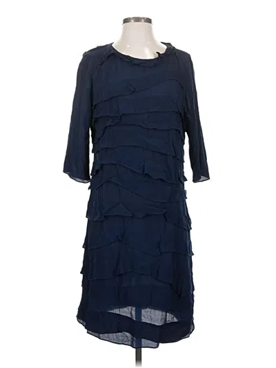 Pre-owned Sandro Casual Dress In Blue