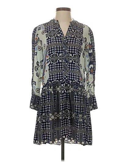 Pre-owned Sandro Casual Dress In Blue