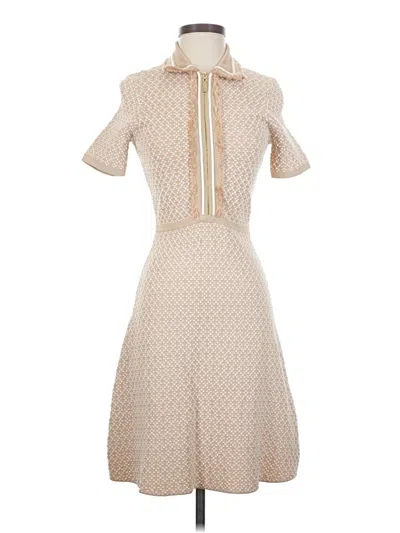 Pre-owned Sandro Casual Dress In Brown