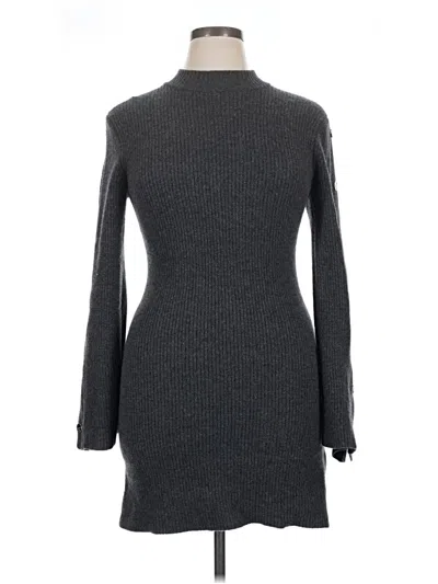 Pre-owned Sandro Casual Dress In Gray
